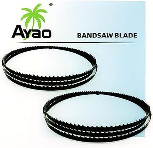 AYAO 93-1/2 Inch X 1/4 Inch X 6TPI Band Saw Blade, 2-Pack