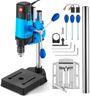 Bonvoisin Mini Benchtop Drill Press, 6 Variable Speed Drilling Machine for Craft and Home Improvement, 1200W Electric Drill Press 2800RPM Max Speed