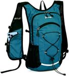 Asnewkit Ultra Lightweight Hiking Backpack,18L Waterproof Backpack,hiking rucksack for Women Men Outdoor Camping, Hiking,walking Backpack (Lake Blue)