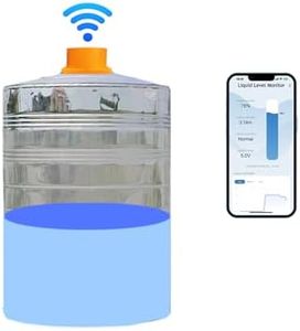 Moray ME201W Tuya Smart Life Mobile APP Wireless WiFi Smart Home Remote IP65 Waterproof Ultrasonic Liquid Water Oil Fuel Tank Level Sensor Monitor Sensor Controller Automatic Alarm Indicator