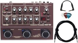 Boss AD-10 Acoustic Preamp Bundle w