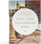 CSB Holy Land Illustrated Bible, Hardcover, Black Letter, Full-Color Design, Articles, Photos, Illustrations, Easy-to-Read Bible Serif Type