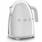 Smeg 50's Retro Style Kettle, 1.7L, 7 Cups, Automatic Shut Off, Stainless Steel, KLF03SSUS