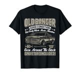 80th Birthday Vintage Old Banger 80 Years Old Men Gift Retro T-Shirt