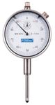 Fowler 52-520-110 AGD Dial Indicator, White Face, 1" Travel, 001" Reading, 2.25" Diameter