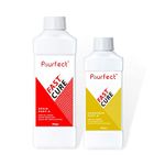 Pourfect Fast Cure - 1.35Kg | Resin for Art | ASTM certified | 2:1 Fast curing | Epoxy Resin | 3D effects | Ocean Effects