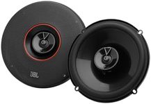 JBL Club 64-6-1/2" (160mm) Two-Way Car Speaker, 60W RMS, 180W Peak, Sensitivity (@ 2.83V): 93dB, Frequency Response: 48Hz – 21kHz, Nominal Impedance: 3.0 ohms