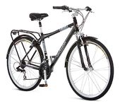 Schwinn Discover Hybrid Bicycle, 700C, 28-Inch Wheels, Black (S5396)