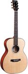 Martin Guitar 000Jr-10 Junior Acoustic Guitar with Gig Bag, Sitka Spruce Construction, Satin Finish, 000 Junior-14 Fret, and Junior Neck Shape