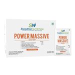 Steadfast Nutrition Power Massive | Muscle Mass Gainer Protein Powder Men & Women 3kg | Best for Muscle Growth |100g per Sachet (Chocolate, Pack of 30 sachets)