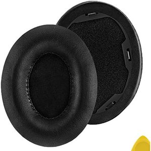 Geekria QuickFit Replacement Ear Pads for Monster Beats Studio 1.0 (1st Gen) Headphones Ear Cushions, Headset Earpads, Ear Cups Cover Repair Parts (Black)