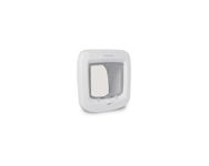 PetSafe Microchip Cat Flap, Battery Powered Pet Door, 4-Way Locking and Easy Installation, 2017 Version,White