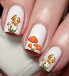 Mushroom Nail Art Decal Sticker