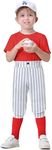 MIVEI 2T-7Years Toddler Baseball Pants - Kids Tee Ball Pants for Little Boys Gilrs T Ball Softball Pants with Pockets UPF50+