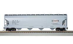 Bachmann Trains New York Central-Gray 56' ACF Center-Flow Hopper-Ho Scale