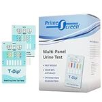 Prime Screen [5 Pack] 12 Panel Urine Drug Test Kit - Most Comprehensive Drug Tests Detecting AMP, BAR, BUP, BZO, COC, MET/mAMP, MDMA, MOP, MTD, OXY, PCP, THC - WDOA-6125