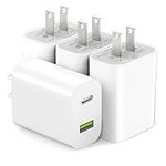 4 Pack USB C Charger Block, Dual Po