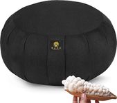 Maya Lumbini Kapok Zafu Meditation Cushion Premium Kapok Filling Aligns Your Spine While Preventing Back & Knee Pain - Tailored Sizing Meditation Cushion Supports Your Unique Body Shape