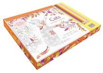 Cats Coloring Kit: 70 designs to help you de-stress