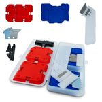 Tool Depot® Caulking Tool Kit, Silicone Sealant Finishing Set, Silicone Profiling Kit, Grout Sealing Smoother, Caulk Application Tool for Sink Joint, Bathroom, Floor, Window, Kitchen, Toilet