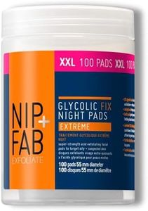 Nip+Fab Glycolic Extreme Fix Night Pads , 100 Pack