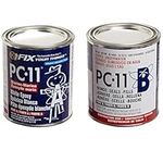 PC Products PC-11 2-Part Marine Grade and High Strength Epoxy, 4 -Pound Can, Off White