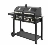 Uniflame DUAL Gas and Charcoal Barbecue Grill Outdoor Garden PATIO smoker BBQ