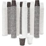 3 oz Marble Small Paper Cups for Bathroom – 600 Pack Disposable Mouthwash Cups, Espresso Cups