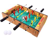 Toyshine Mid-Sized Foosball, Mini Football, Table Soccer Game (51 X 31X 10 cm) - Lets Have Fun, Brown