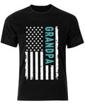 Grandpa Flag Shirt, Grandpa Flag Green, XXL