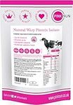 PINK SUN Whey Protein Isolate Powder Unflavoured 1kg (or 3kg 92% Protein) Soy Free Grass Fed Gluten Free No Additives Vegetarian Undenatured Non GM Unsweetened Natural Whey UK 1000g