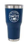 Camco 53324 LIBATC Tumbler - 30 oz., Navy