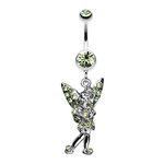 Tinker Bell Sparkle WildKlass Belly Button Ring