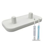 Electric Toothbrush Holder Stand compatible with Oral B (two toothbrushes)