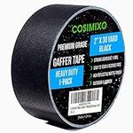 COSIMIXO Black Gaffers Tape 30 Yard