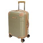 LONDON FOG Chelsea 20" Expandable Spinner, Champagne, Carry-On 20-Inch, London Fog Chelsea 20" Expandable Spinner