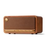 Edifier MP230 Portable Bluetooth Speaker, Wireless Speaker with 48 mm Drivers, 20 W RMS Stereo Sound, Crisp Treble Punchy Bass, 9 Hours Playtime, Bluetooth V5.0, AUX, Micro SD (Retro Wood)