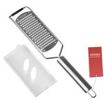 Lemon Zester & Heavy Duty Cheese Grater & Vegetable Grater — Parmesan Cheese Lemon, Garlic, Nutmeg, Chocolate, Fruits, Vegetables, Ginger Grater - Cheese Shredder & Stainless Steel Grater(Coarse)