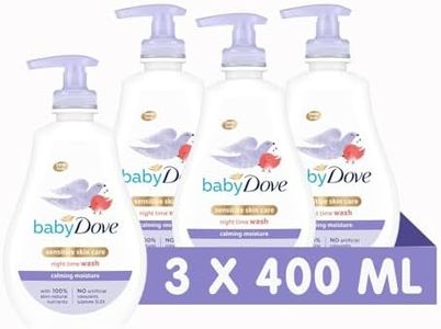 Baby Dove Calming Moisture suitable for sensitive skin Head to Toe Baby Wash for an ultra-gentle baby bath 400 ml 3 Pack