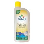 Sthiti ECO - MARBLE FLOOR CLEANER - Plant based ingredients | Bio-Enzymes | Strong disinfectant | Lemon | Non-Toxic NO allergens, phosphates, parabens, ammonia, bleach or EDTA (500 ml)