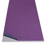 Gaiam No-Slip Yoga Mat Towel, Grape