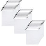 36 PCS Travel Transparent Shoe Storage Bags, Large Portable Clear Shoes Pouch Organizer with Drawstring Rope for Men and Women