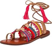 Schutz Women's Patricia Gladiator Sandal, Multi, 4