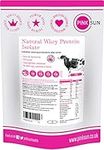 PINK SUN Whey Protein Isolate Powder Unflavoured 420g (92% Protein) Soy Free Grass Fed Gluten Free No Additives Vegetarian Undenatured Non GM Unsweetened Natural Whey UK