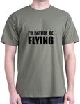 CafePress - Rather Be Flying T-Shir