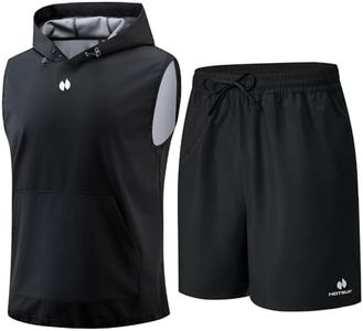 HOTSUIT Sauna Suit Shirt for Men Heat Trapping Sweat Vest Hoodies Pullover Tank Top Pants for Boxing Exercise
