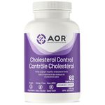 AOR Cholesterol Control 500mg, 60 Capsules 30-Day Supply - Citrus Bergamot Supplement for Balanced Cholesterol Levels, Supports Healthy Lipid Metabolism - Non-GMO & Vegan Formula for Heart Wellness