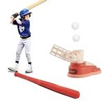 COO11 Kids Baseball bat and ball Pitching Machine kids Baseball luncher training & Ball Pitching Machine, Automatic Baseball Launcher, Training Pitcher Game Catching Ball Equipment for Kids Ages 3+