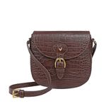 Hidesign Womens Leather Sling Bag- Brown