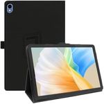 Case for Walmart Onn 8 Inch Tablet Gen 4 (2024 Model) Folio Stand Smart Auto Wake/Sleep PU Leather Protective Case Smart Cover with Hand Strap Kickstand for Onn 8 4th Gen 100135923 (Black)